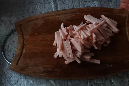 Салат "пицца": шаг 3