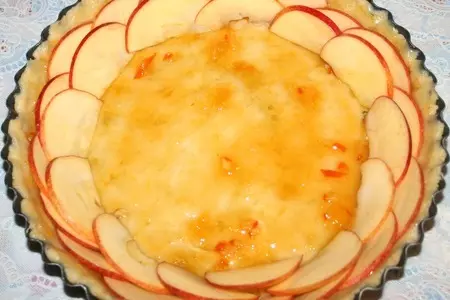 Ароматный яблочный пирог «роза с мороза»: шаг 8
