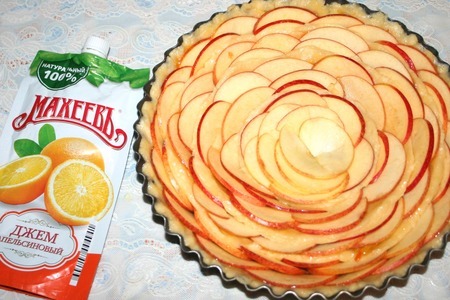 Ароматный яблочный пирог «роза с мороза»: шаг 11