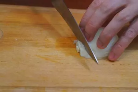 Горячая закуска с мясным фаршем и перцем: шаг 1