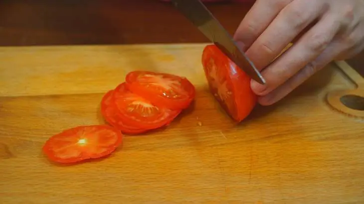Горячая закуска с мясным фаршем и перцем: шаг 5