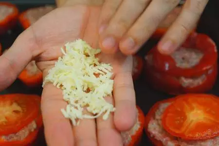 Горячая закуска с мясным фаршем и перцем: шаг 7