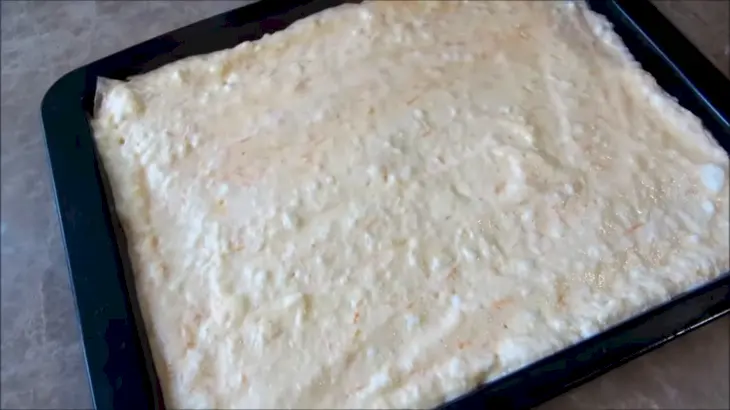 Закусочное пирожное с грибами и брынзой: шаг 4