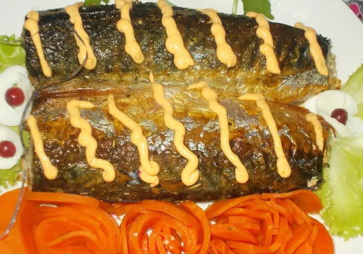 Скумбрия запеченная с горчицей: шаг 6