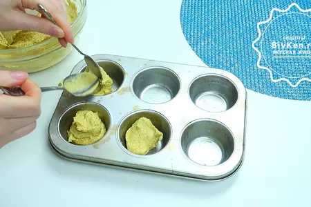 Маффины на рождество: шаг 5