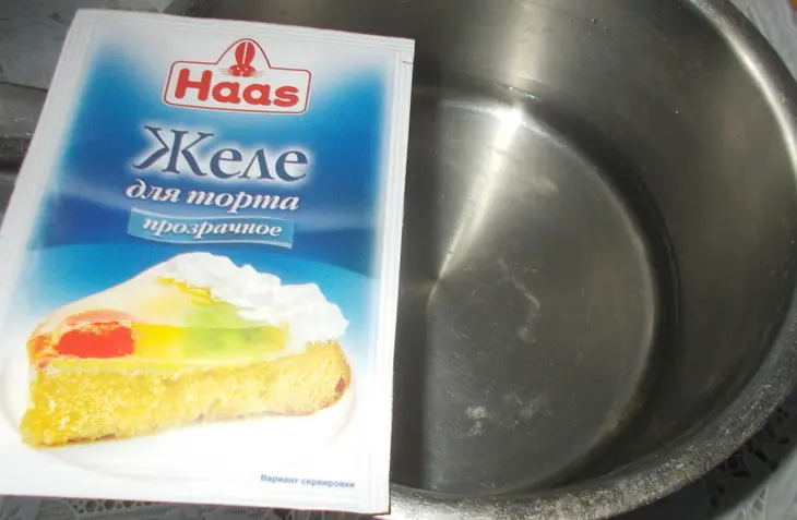Творожно-желейный десерт с персиками: шаг 5