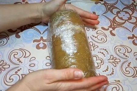 Рулет из печени со сливочным маслом и зеленью.: шаг 4