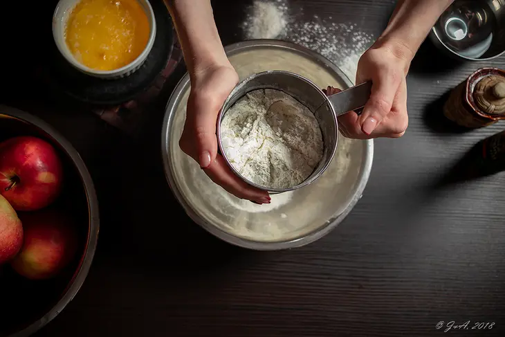 Классический яблочный штрудель (apfelstrudel): шаг 3