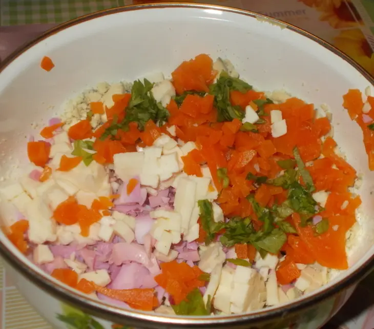 Закуска "фаршированные куриные яйца": шаг 3