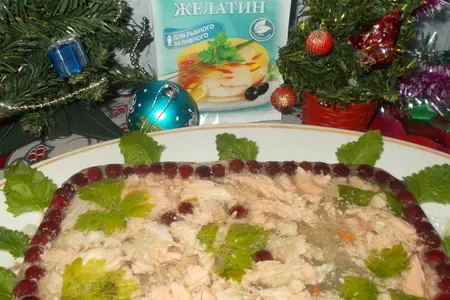 Рыбное заливное из форели: шаг 4