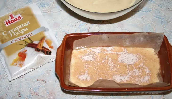 Кекс с корицей и грецкими орехами: шаг 4