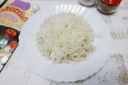Салат с курицей и дайконом: шаг 6