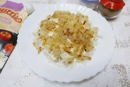 Салат с курицей и дайконом: шаг 7