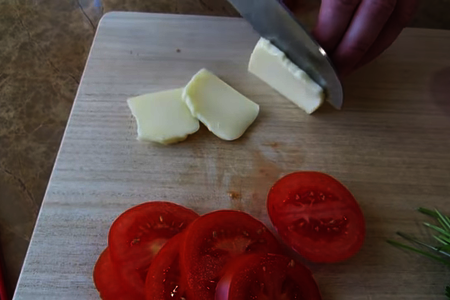 Фаршированная грудка с помидорами и сыром: шаг 4