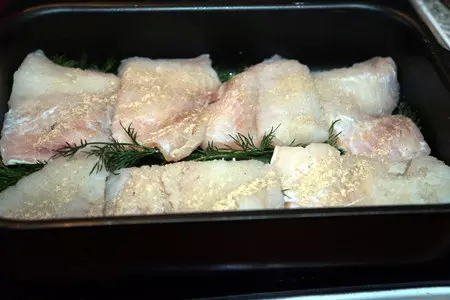 Пикша с помидорами и сыром: шаг 2