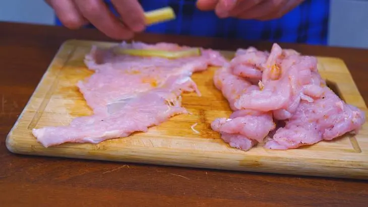 Мясная горячая закуска: шаг 5