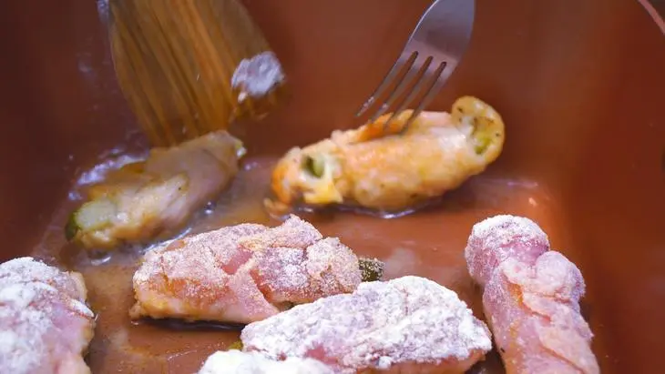 Мясная горячая закуска: шаг 7