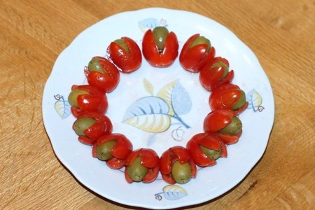 Закусочные корзиночки с помидорами черри: шаг 1