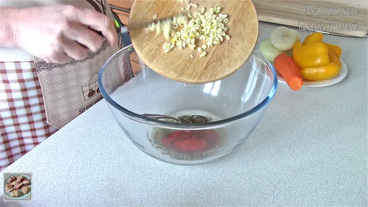 Булгур с запеченными в духовке овощами: шаг 1