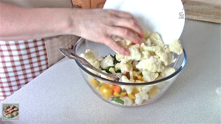 Булгур с запеченными в духовке овощами: шаг 2