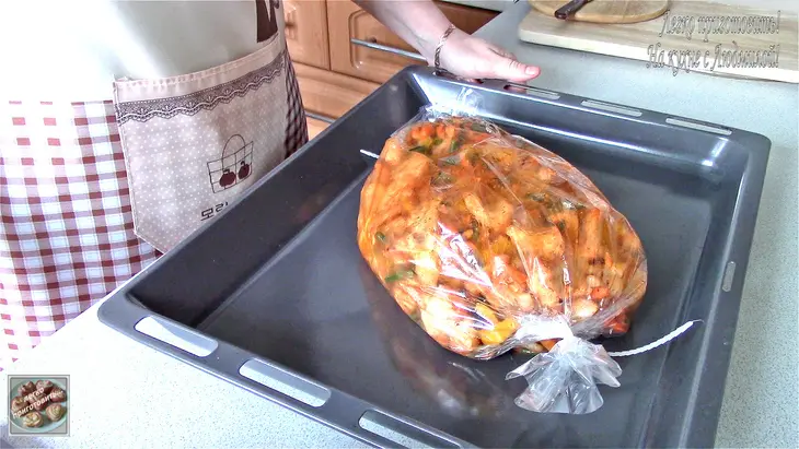 Булгур с запеченными в духовке овощами: шаг 4