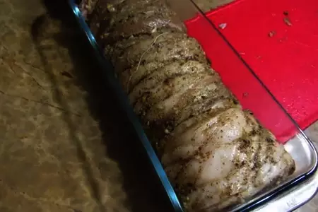 Вкуснейшая грудинка в духовке - вместо колбасы: шаг 5