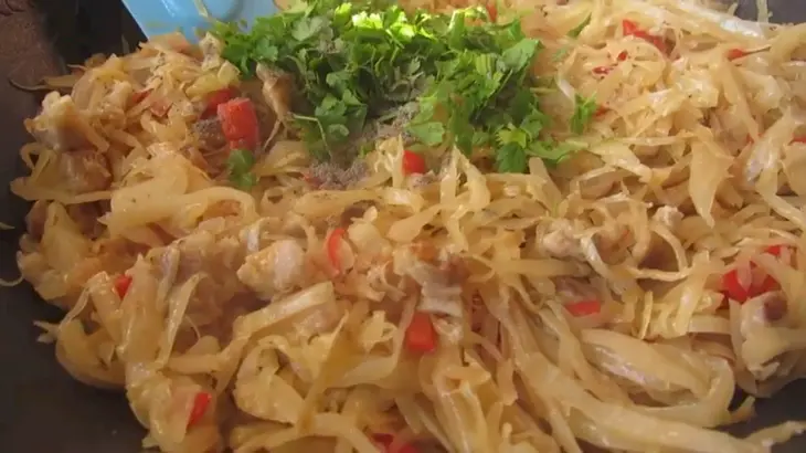 Штрудель с капустой: шаг 4