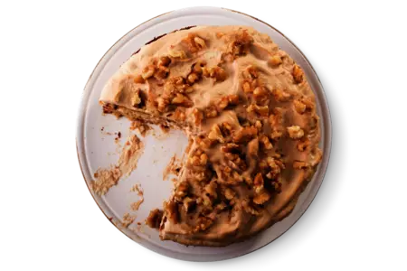 Кофейный торт с грецкими орехами: шаг 5