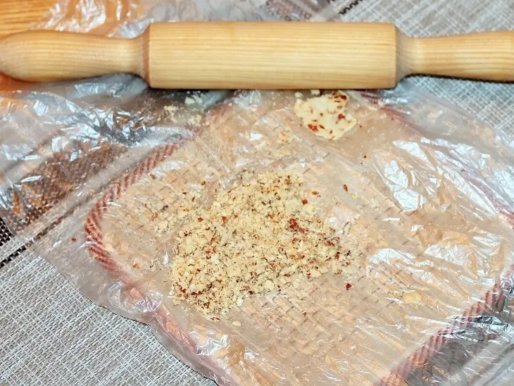 Медовое печенье с орехом и корицей: шаг 3