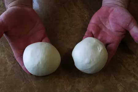 Пицца с картофельным пюре: шаг 3