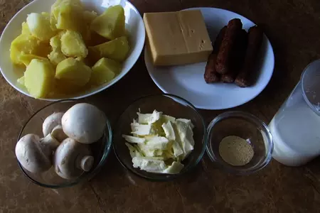 Пицца с картофельным пюре: шаг 4