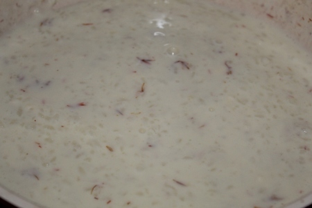 Ванильный рисовый пудинг "мухаллеби": шаг 8