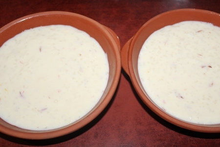 Ванильный рисовый пудинг "мухаллеби": шаг 9