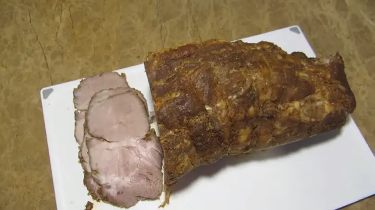 Мясо в духовке - вместо колбасы: шаг 6