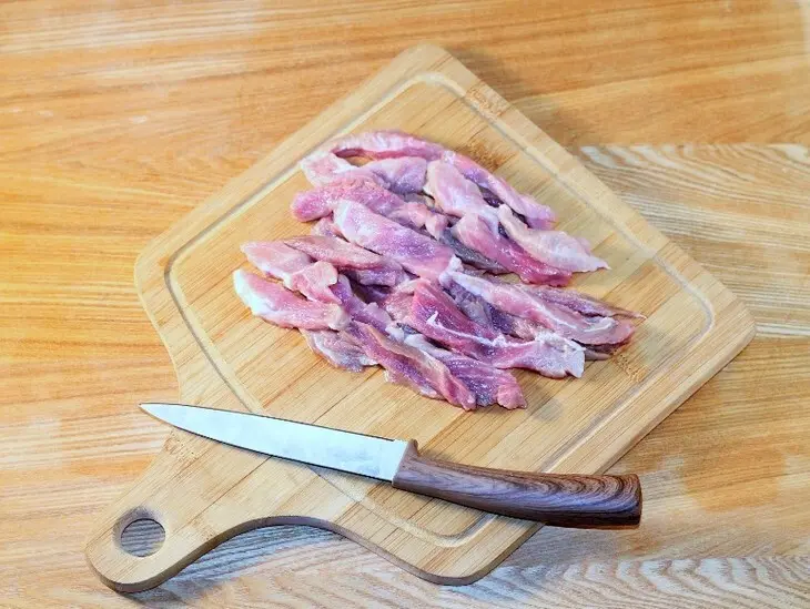 Мясо запечённое с овощами и сыром: шаг 2
