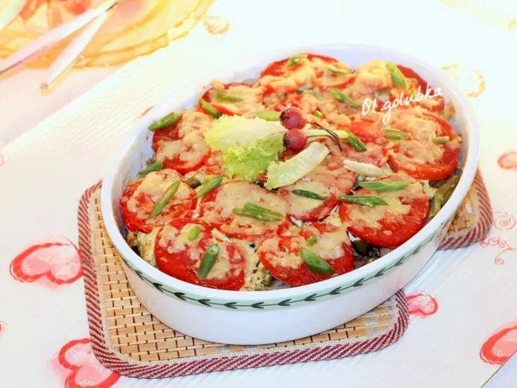 Мясо запечённое с овощами и сыром: шаг 14