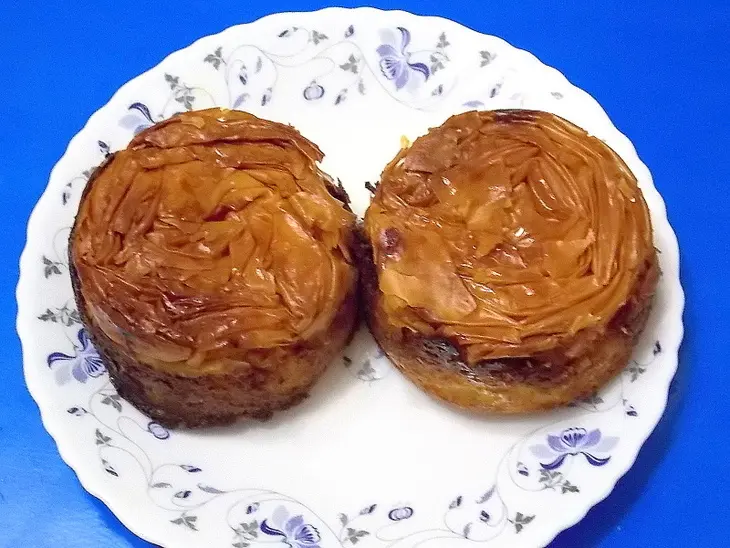 Греческий молочный пирог (порционный): шаг 11