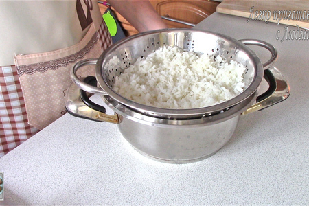 Творожно-рисовая запеканка: шаг 1