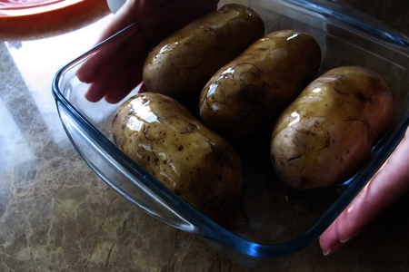 Картошка в духовке: шаг 1