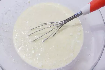 Творожный пудинг с грибами: шаг 5
