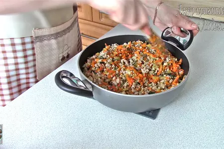 Заливной пирог с картофелем и мясом: шаг 3