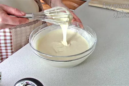 Заливной пирог с картофелем и мясом: шаг 7