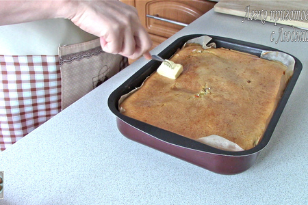 Заливной пирог с картофелем и мясом: шаг 10