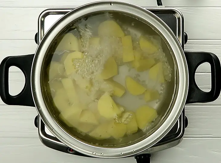 Рыбный суп из сардин (консервы) за 30 минут: шаг 8