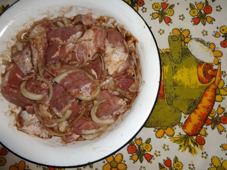 Шашлык из духовки: шаг 3