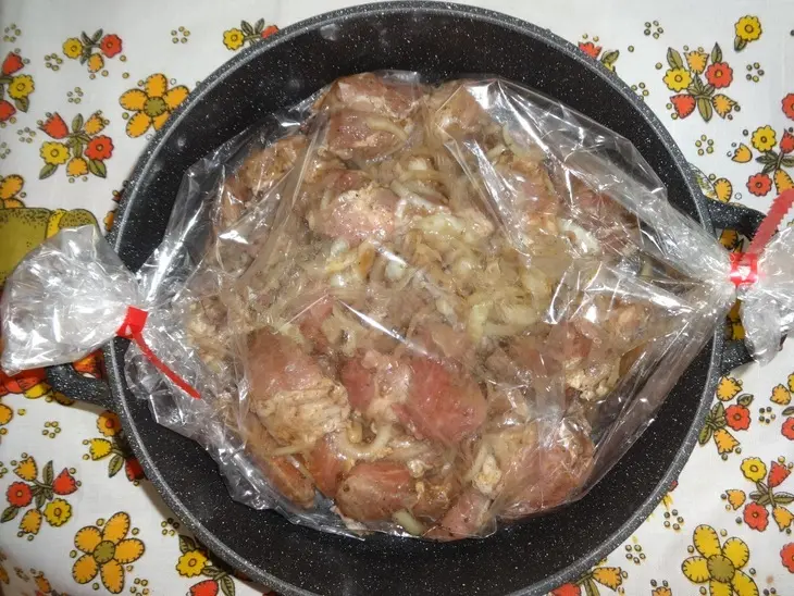 Шашлык из духовки: шаг 4