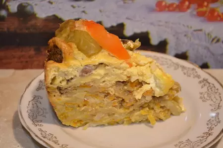 Картофельная запеканка с сыром и мясным фаршем: шаг 5