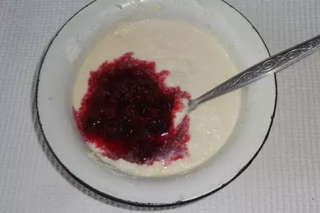 Творожные кексы с клюквой: шаг 7
