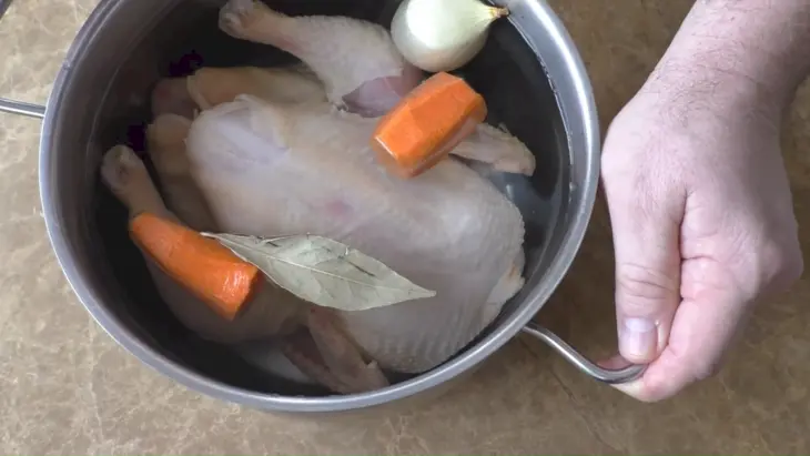 Бешбармак с курицей: шаг 2