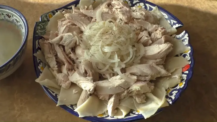 Бешбармак с курицей: шаг 9